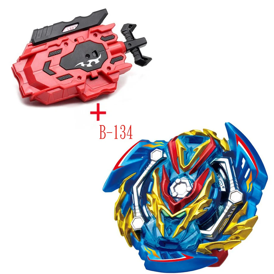 Beyblade Burst B-127 CHO-Z VALKYRIE. Z. Ev с левым и правым двухсторонним пусковым устройством, металлический бустер, топ стартер, гироскоп, спиннинговая игрушка для боя - Цвет: B134