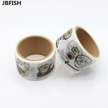 Купить Jbfish Еда Васи Бумага Клейкие ленты 3 см * 5 м декоративный крафт выскабливание Бумага клейкой Клейкие ленты 9005