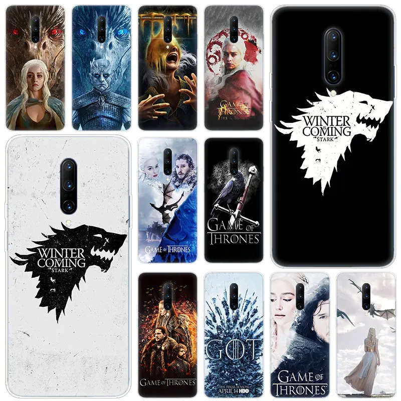 Hot game of Throne conquest Soft Silicone Fashion Transparent Case For font b OnePlus b font
