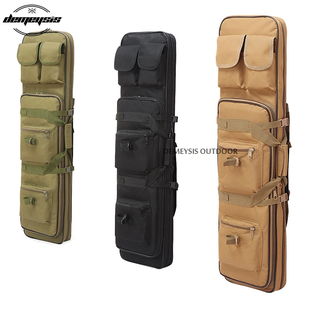 85cm / 100cm Outdoor Tactical Gun Carry Bag Rifle Case Hunting Tactical