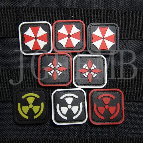 2 шт. пластырь из ПВХ с логотипом биологической опасности|3d pvc patch|patches patchespatch 3d |