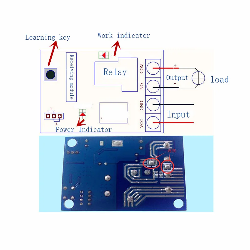 DC 12V 24V 36V 48V Smart 1CH 30A беспроводной пульт дистанционного управления выключатель