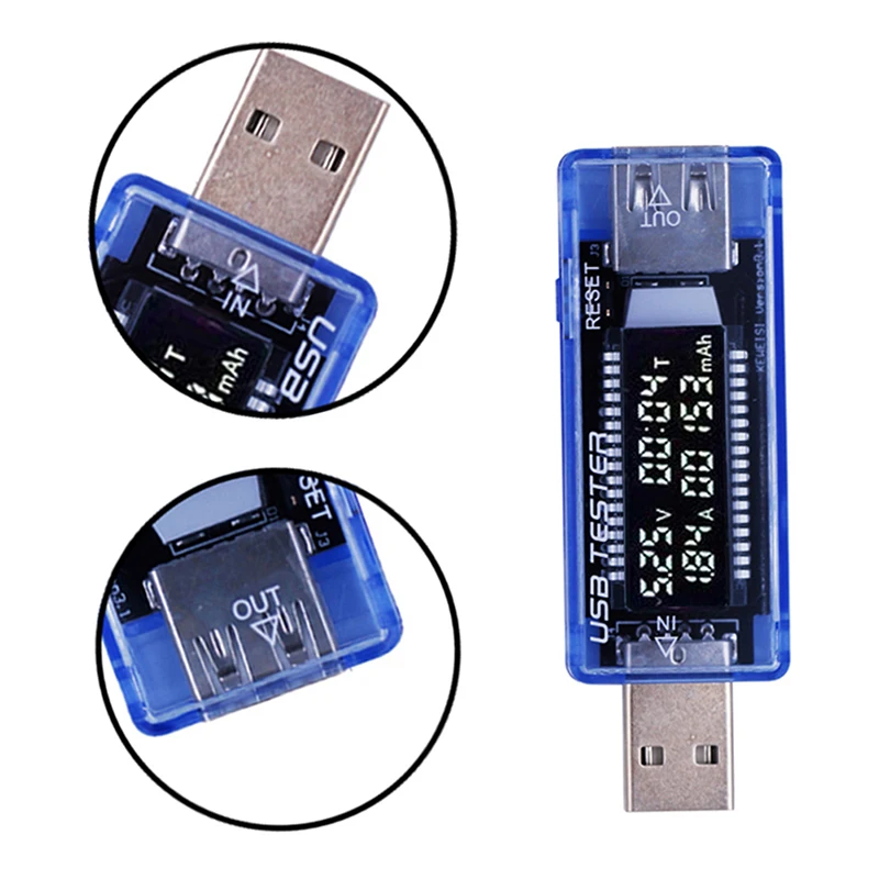 USB Current Voltage Tester Doctor Charger Capacity Power Bank Meter Detector USB Current Voltage Tester Doctor Charger Capacity Power Bank Meter Detector