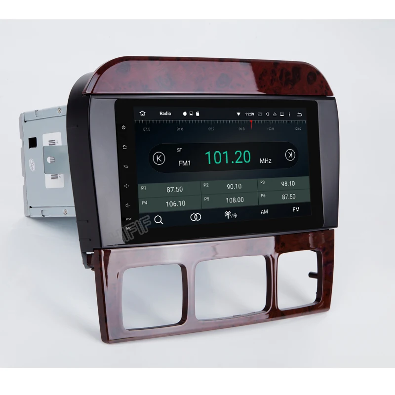 DSP Android 10 8 дюймовый автомобильный радиоплеер для Mercedes/Benz/S320/S350/S400/S500/W220/W215/C Класс S