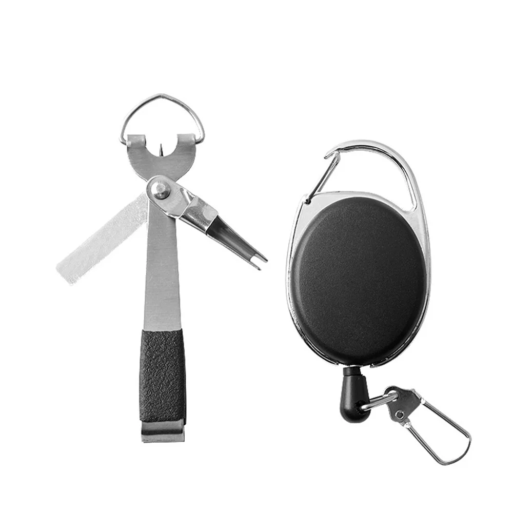 

Fly Fishing Pliers Quick Knot Tool Fast Tie Nail Knotter Tying Line Cutter Clipper Nipper Zinger Retractor Tackle Accessories