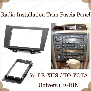 

2-DIN car audio conversion surface frame refit panel for LE-XUS ES 1992-1996 for TO-YOTA Win-dom CV10 1991-1996 ABS Plastic