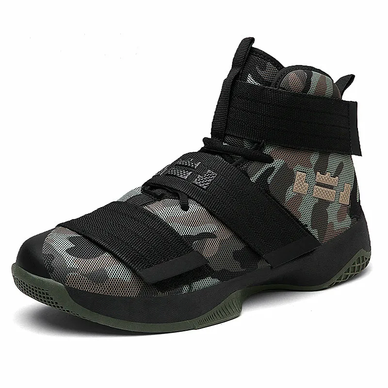 

Professional Basketball Shoes High Top Gym Training Boots Ankle Boots Outdoor Men Sneakers Athletic Sport