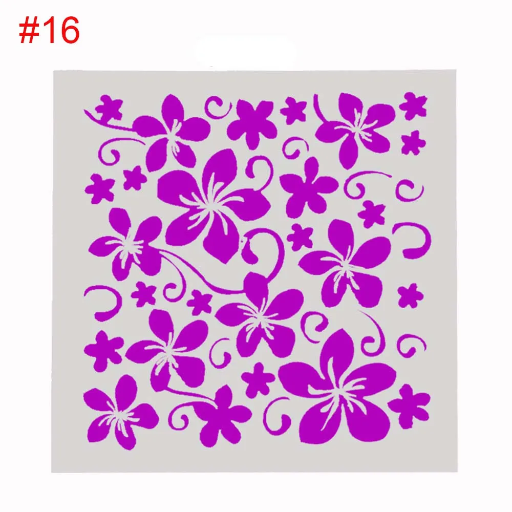 

1PC Flower Template Layering Stencils for Walls Scrapbooking/photo album Decorative Embossing DIY Paper Cards Crafts