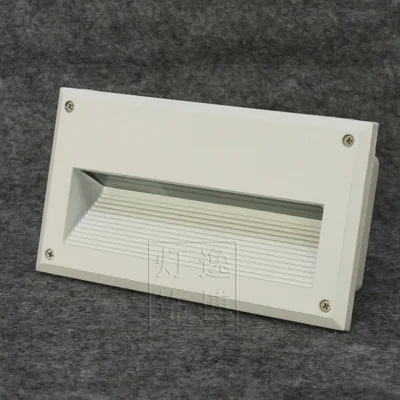Алюминиевый угловой светильник для лестницы и пола 225x125 мм|corner lamp|led recessed stair