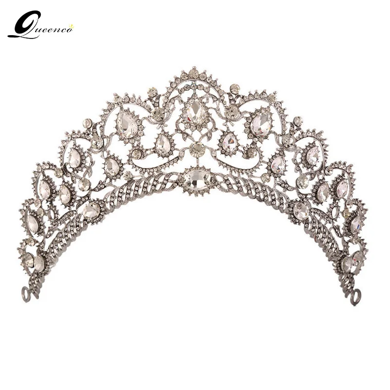 Vintage Peacock Crystal Tiara Bridal Hair Accessories For ...
