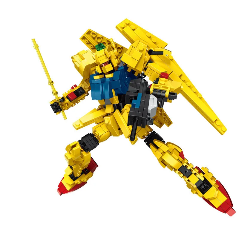 Лидер продаж суперробот войной zeta gundam seed Delice Strike God строительный блок модель Amuro Ray