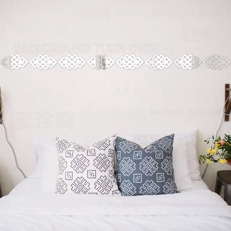 Vintage Linea De Cintura 3d Decorativo Acrilico Espejo Pegatinas