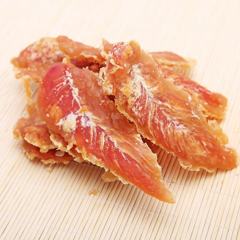 dried chicken strips for dogs