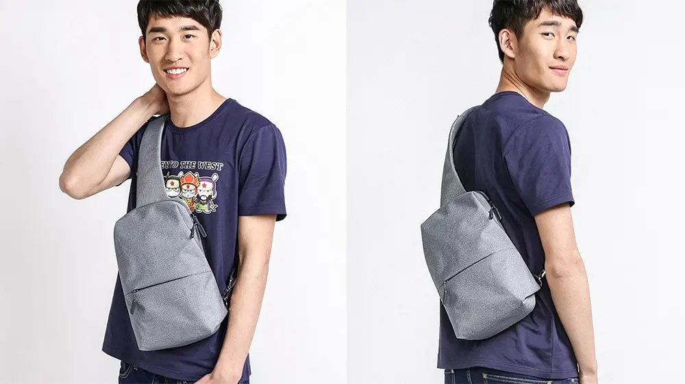 Original Xiaomi 4L Polyester Sling Bag for Leisure Sports