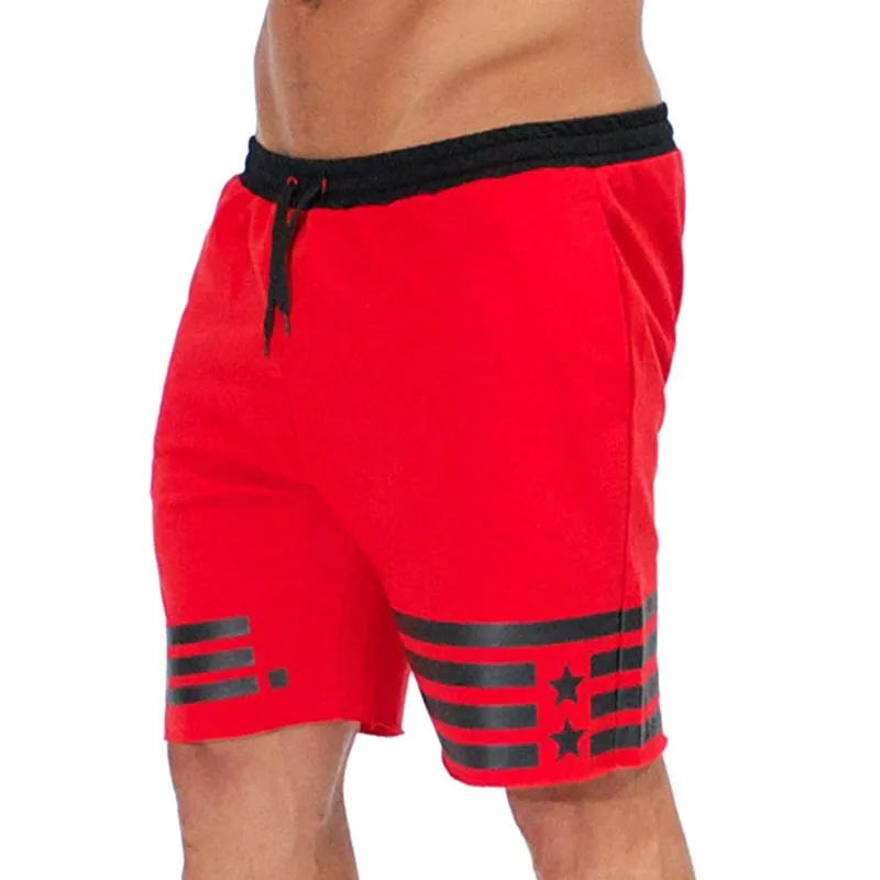 

2018 Men's Casual Summer Shorts Sexy Sweatpants Male Fitness Bodybuilding Workout Man Fashion Crossfit Short pants Drop Shipping