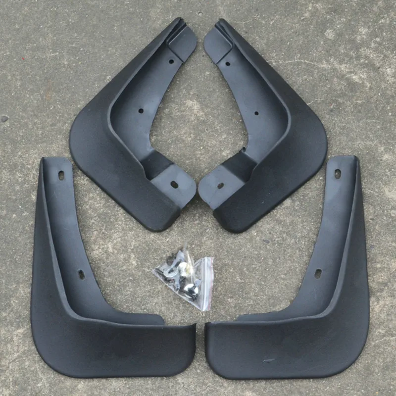 

Car-covers High quality plastic Mud Flaps Splash Guard fender 4PCS fit for Mitsubishi Lancer/Lancer X/Lancer Evo 2010-2013