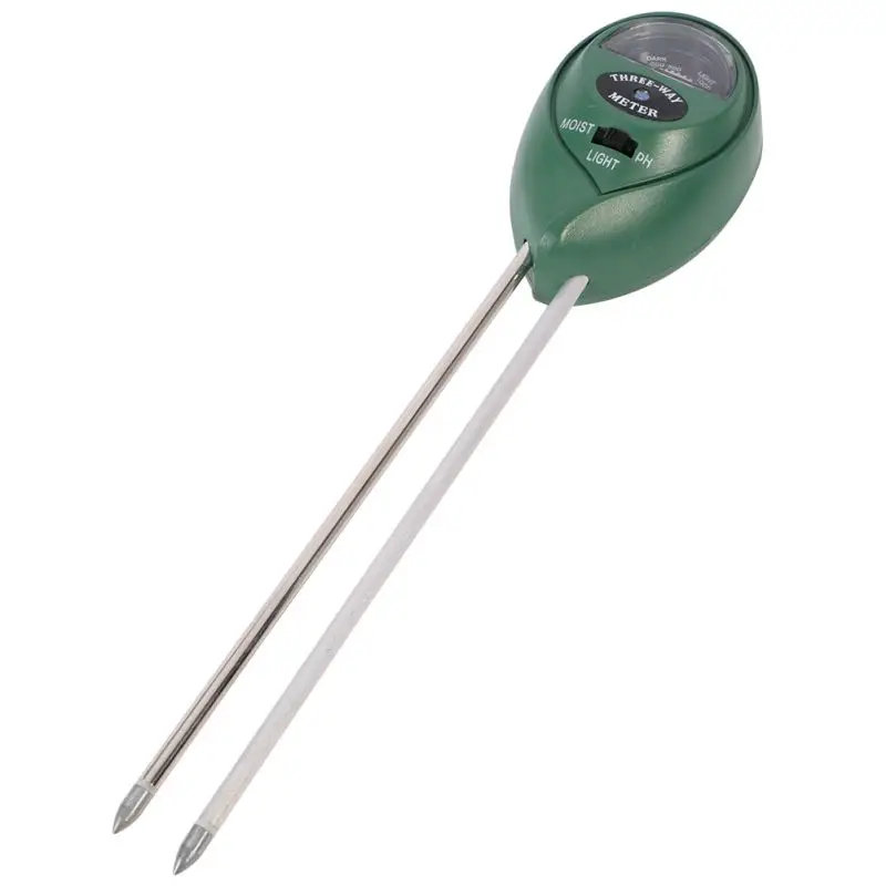 

3-in-1 Soil Moisture Meter Farming with pH Acidity Moisture and Sunlight Testing Usage Gardening