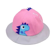 Детская шапка для мальчиков и девочек, шляпа-ведро, Детская уличная Рыбацкая Милая пляжная кепка с рисунком из мультфильма, новинка года, Весенняя Защитная Кепка из хлопка, Chapeu
