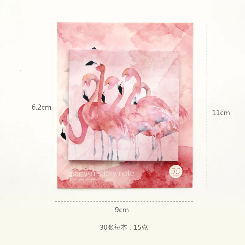 Mohamm Cherry Blossom Flamingo Planner Stickers Sticky Notes Memo Pad Kawaii Stationery Memo Pads Note Pad Office Decoration Mohamm Cherry Blossom Flamingo Planner Stickers Sticky Notes Memo Pad Kawaii Stationery Memo Pads Note Pad Office Decoration