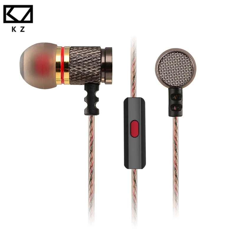 

KZ ED2 EDR1 EDR2 Original studio Earphone God High Quality Monitor Earphone HD Active Noise Cancelling Headset fone de ouvido