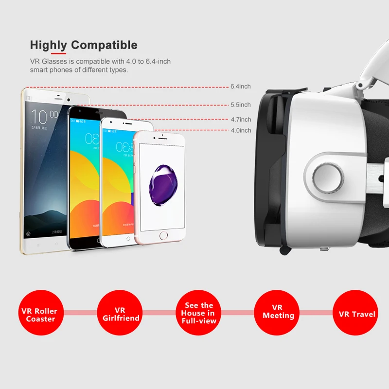 New Cheap yehGu FiiT VR 3F Virtual Reality Glasses 3d Headset Google Cardboard Helmet Goggles Casque 3 D For 4.0 6.4 inch Phone Smartphone New Cheap yehGu FiiT VR 3F Virtual Reality Glasses 3d Headset Google Cardboard Helmet Goggles Casque 3 D For 4.0 6.4 inch Phone Smartphone