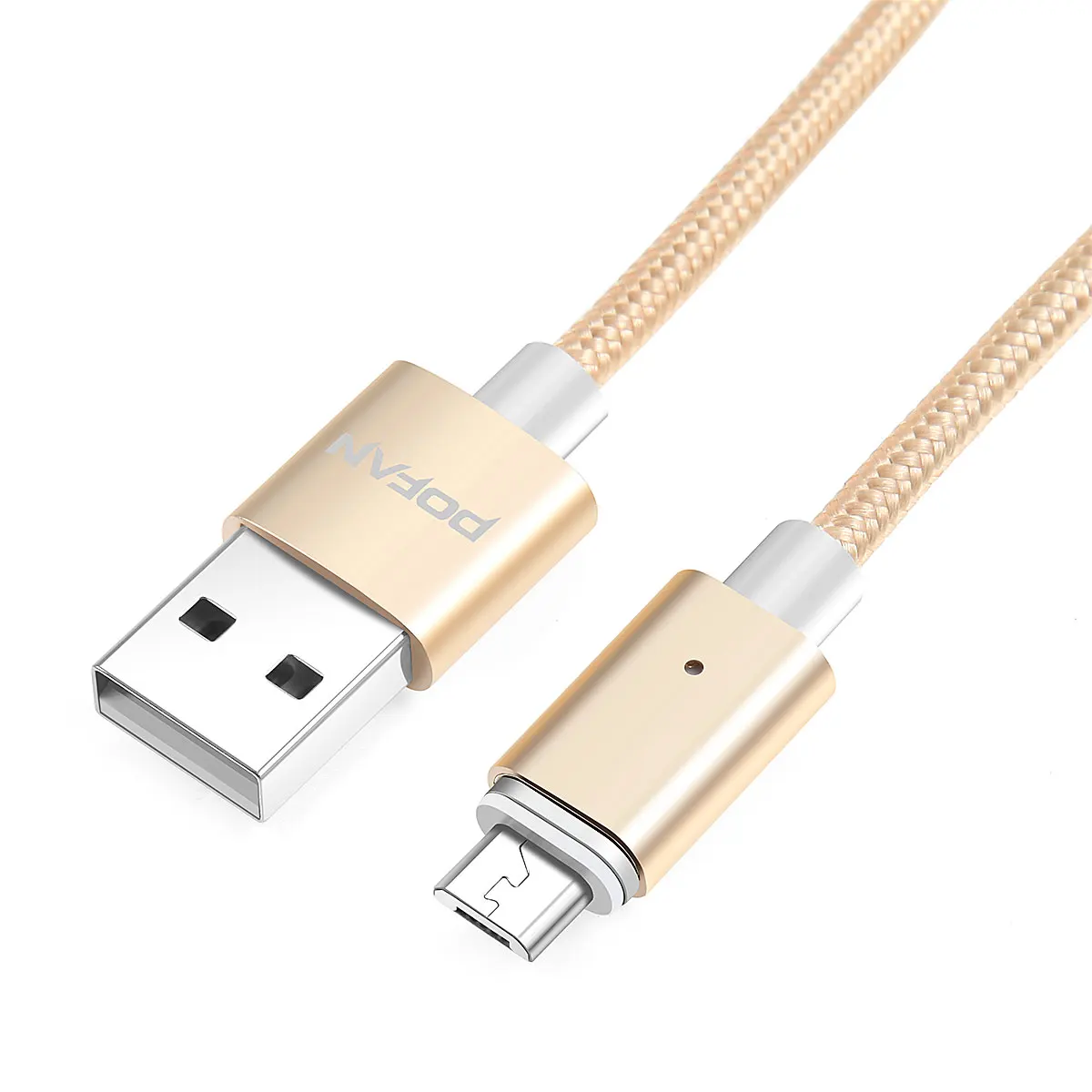 USB Charger Automatic Adsorption Magnetic Cable Micro USB Cable For Samsung font b Android b font
