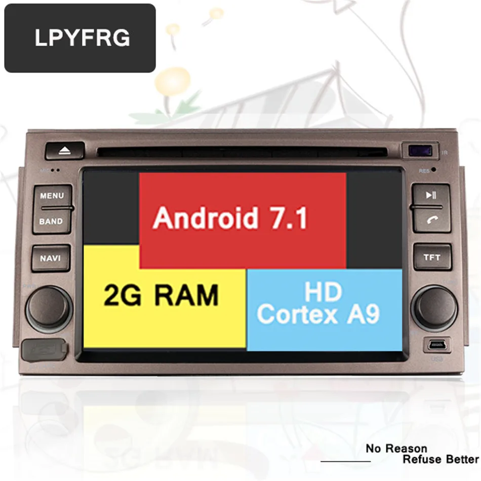 Cheap Android 9.0 Car DVD Player GPS Glonass Navigation Tape Recorder For Hyundai Azera 2005 2006 2007-2011 Auto Radio Audio Stereo 5