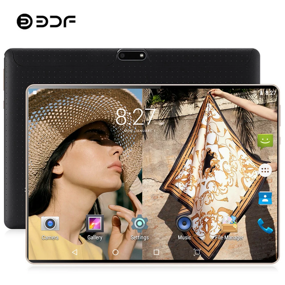 BDF Android Tablet 10 дюймов 3g телефон планшеты ПК Восьмиядерный 4 Гб ОЗУ 64 Гб ПЗУ Android 7,0 две sim-карты WiFi 5Мп ips ПК планшет 10,1