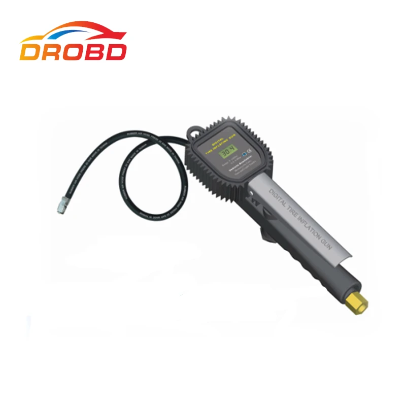 LCD Digital Tire Inflation Gun Tester Tire Inflation/Deflation/Pressure Test 3 in 1 FSD-201
