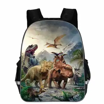 

New Children School Bags For Boys 3D Dinosaur Kids Students School Backpack Mochilas Infantil Kindergarten Satchel