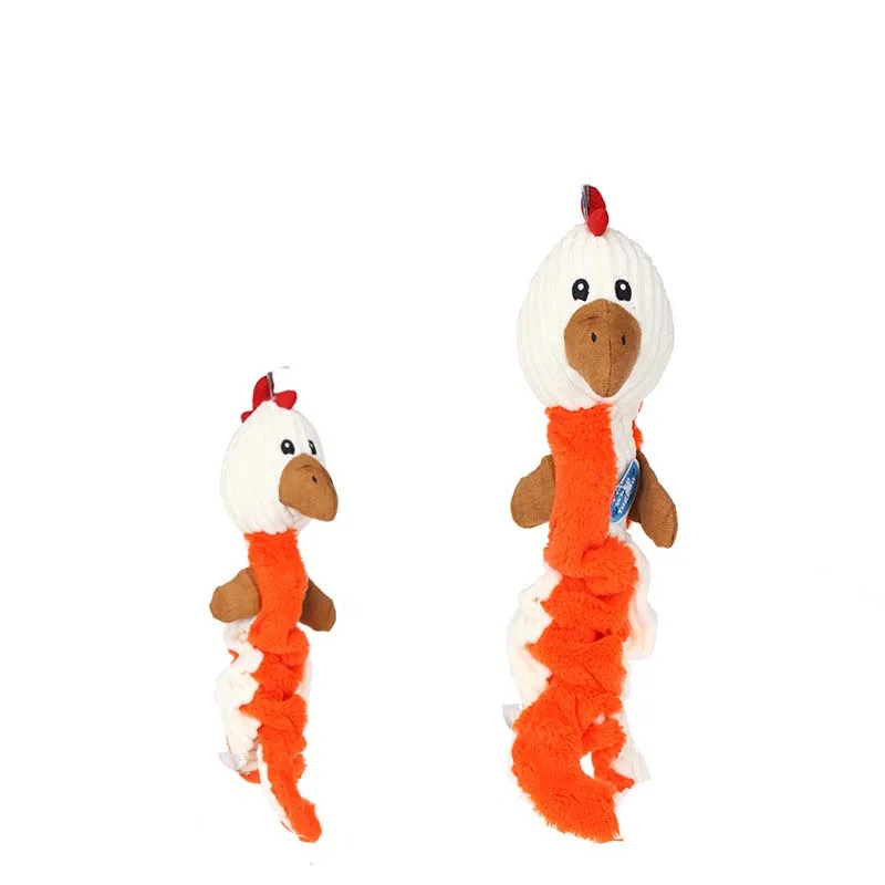 OnnPnnQ Imitate Sound Animal Plush Dog Toy interactive Toy For Dog Puppy Funny training Bite Resistant Chew Squeak Pet Supplies5