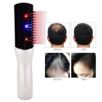 

Hearth Care Lase Head Massage Comb Vibration Hairbrush Relax Infrared Ray Growth Laser Hair Comb Anti Hair Loss Treatment Brush