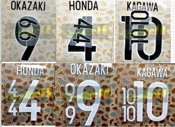 

2016 JAPAN KAGAWA OKAZAKI HONDA nameset patch badge