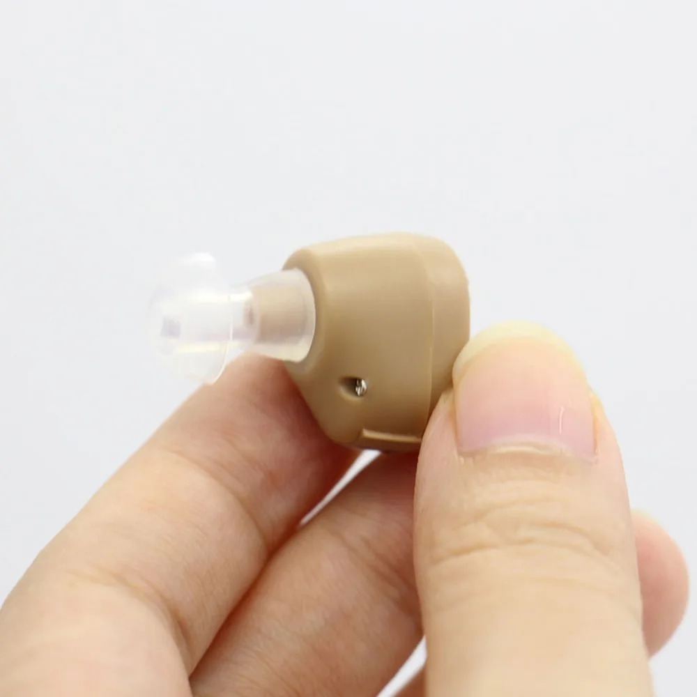 Newly Listening K-86 Mini Hearing Aid Aid Ear Amplifier Volume Adjustable Ear Care For The Elderly Person JLRD 2018 @Dropship