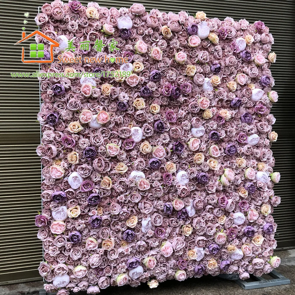 

12pcs/lot Artificial Flower Wall Runner for Roses peony Wedding Party Backdrop Arch Table CenterPiece Flower Decoration 3D