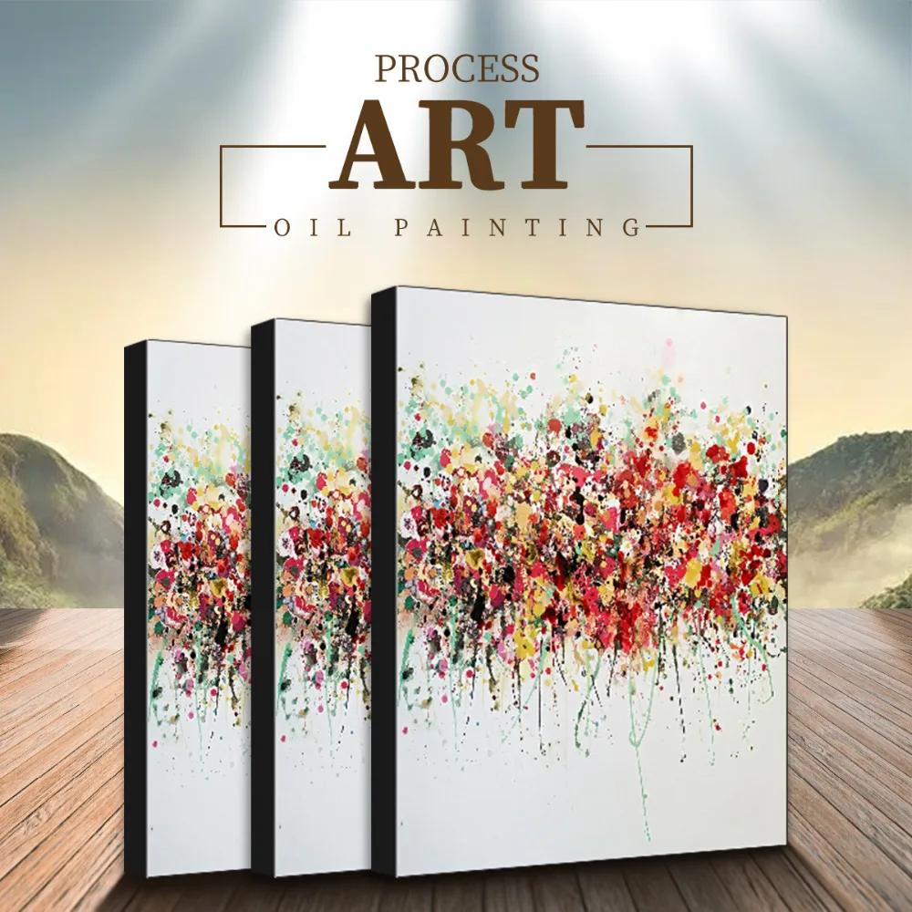 Buy Hand painted High Quality Modern Abstract Oil