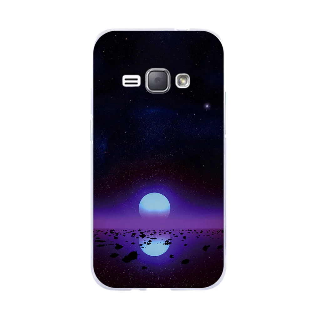 Силиконовый чехол для Samsung Galaxy J1 2016 J120 J120F SM мягкие чехлы из ТПУ задняя крышка