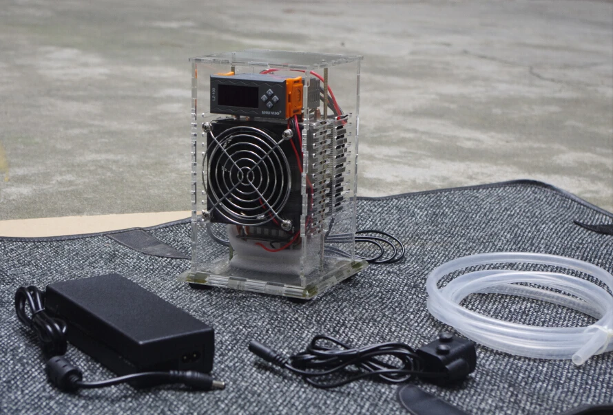 

Diy aquarium chiller, koelkast vis suite halfgeleider koeltechnisch kleine airconditioning DIY mini airconditioner