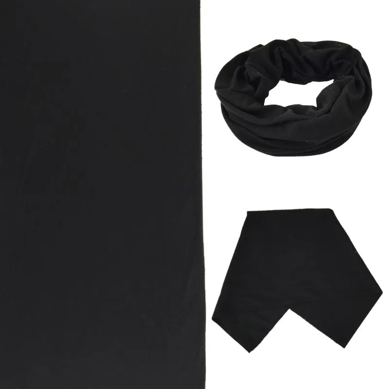 

Solid color Microfiber Tubular Multifunction Motorcycle Scarf Headband Seamless Tube Bandanas Solid Bandanas