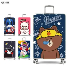QEHIIE Children Cartoon Suitcase Protective Case 18-32 Inch Travel Suitcase Cover 2018travel organizer Travel Accessories