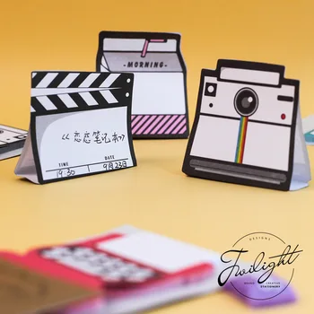 

1 Sets Memo Pads Sticky Notes Kawaii Semi-stereo Paper notepad Daliy Scrapbooking Stickers Office School stationery Bookmark