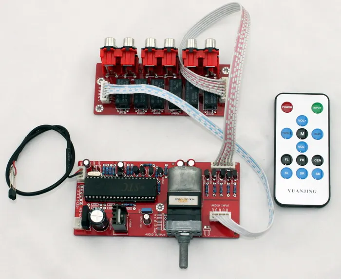 Дистанционное управление Двигатель ALPS potentionmeter Предварительный усилитель AMP совета 2200 мкФ