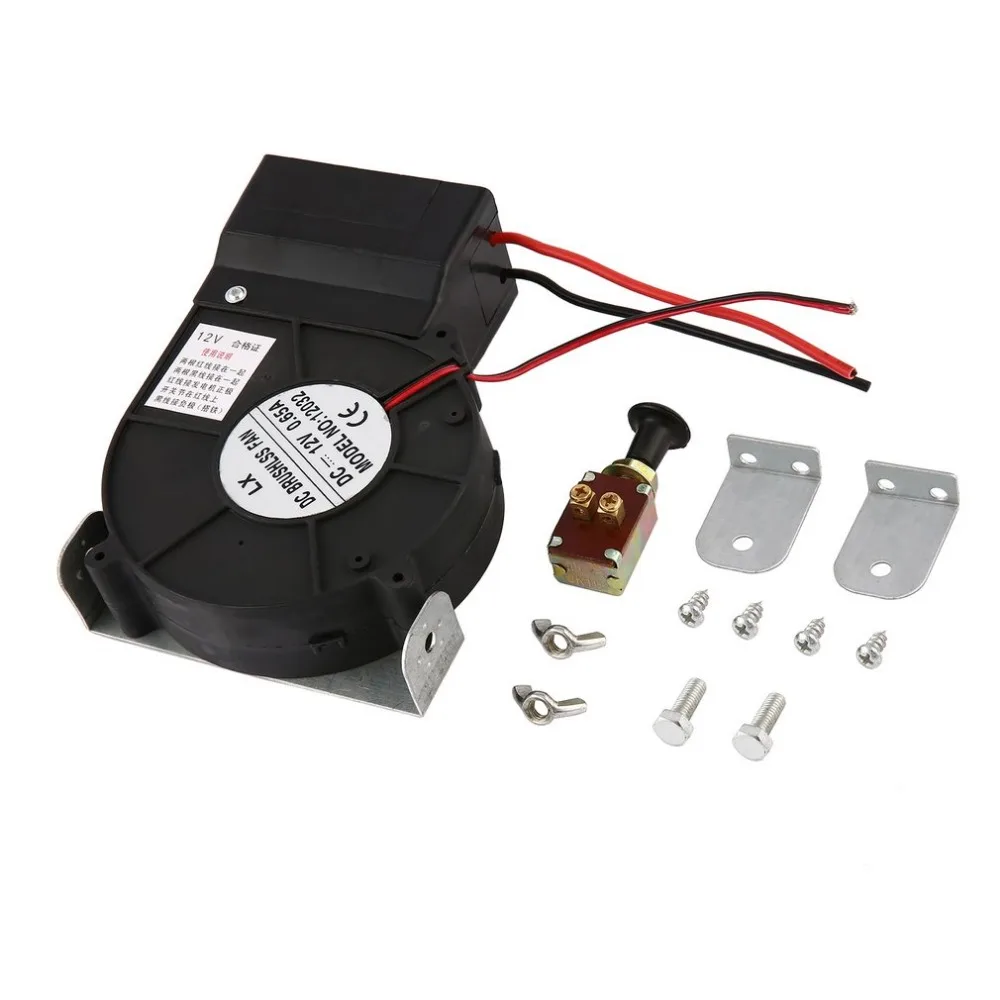 Портативный 12 V PTC 300 W 500 W Регулируемая тележки автомобиля отопления Горячие Вентилятор охлаждения Defroster демистер бесщеточный вентилятор на постоянном токе