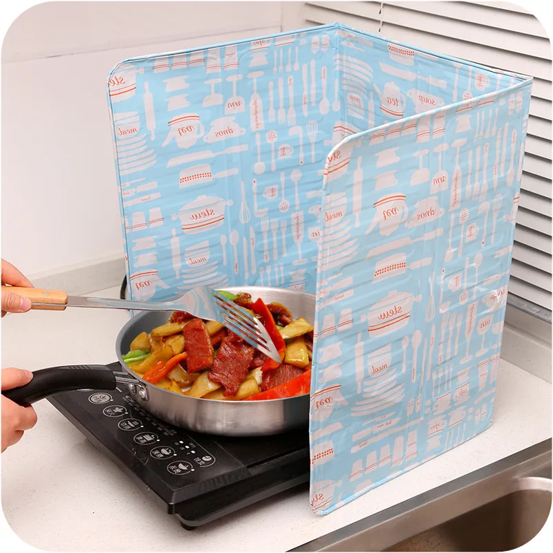 Cooking plate stove kitchen grease Oil splash baffle Anti Splatter