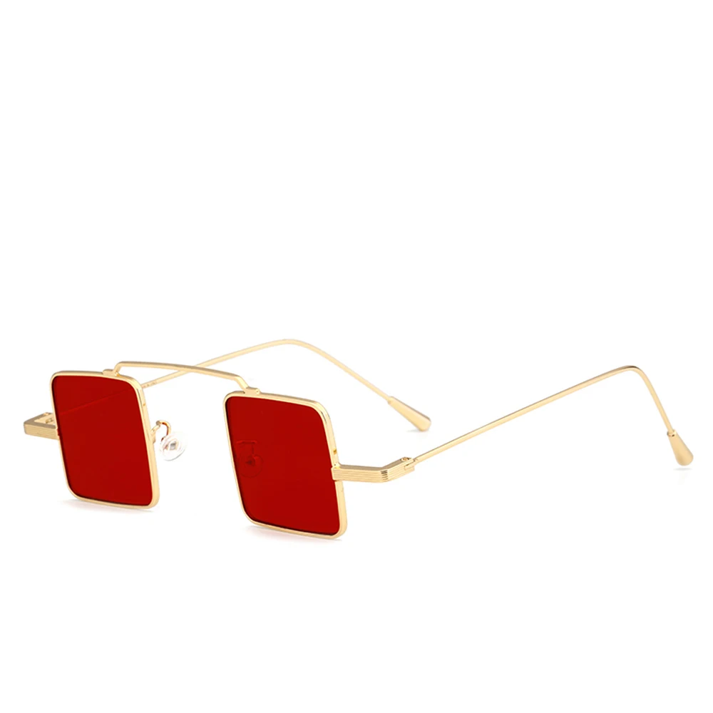 square red sunglasses