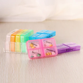 

Creative Mini Drug Packing Box Travel Accessories Random 1PCS PP Unisex Security Security Packing Organizers Letter Portable