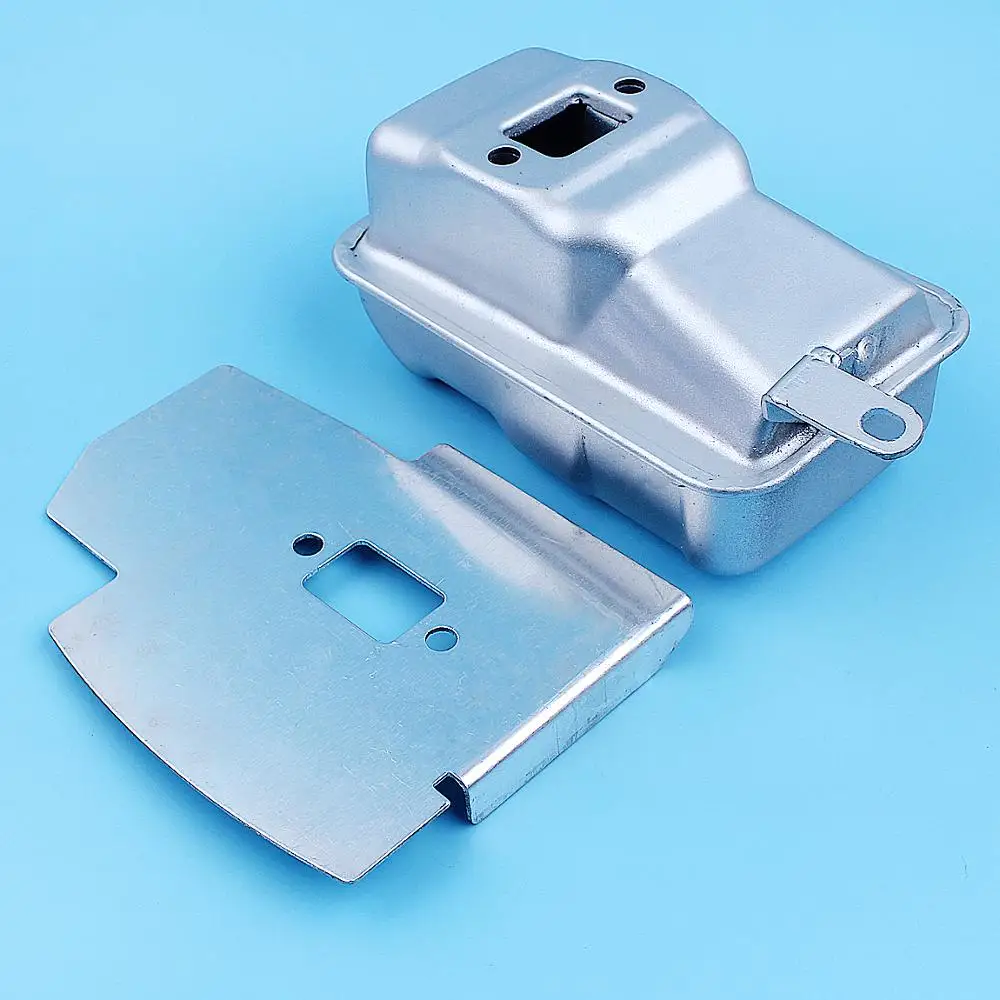 Deflector de escape, Kit de piezas de repuesto para desbrozadora 143RII 143R II|Cortadora de césped| - AliExpress