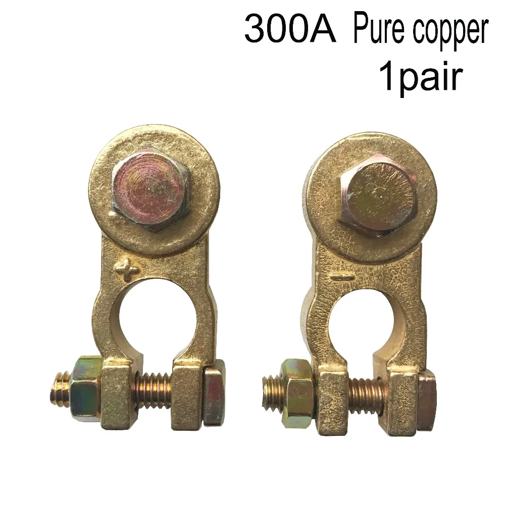 pure copper 300A car battery switch positive+negtive 1 pair Battery