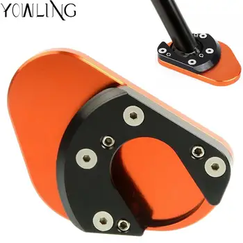 

FOR KTM RC200 RC 200 2014 2015 2016 2017 2018 Motorcycle CNC Kickstand Foot Side Stand Extension Pad Support Plate Enlarge Stand
