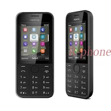 Отремонтированный телефон NOKIA 208 с одной sim-картой, GSM, хорошее качество, разблокированный мобильный телефон